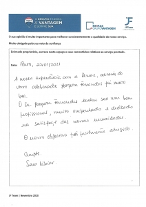 Testemunho Sara Ribeiro 2021-01-26